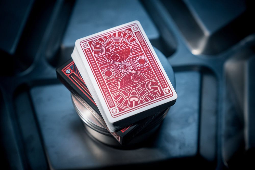 Star Wars jeu de cartes à jouer Red Version