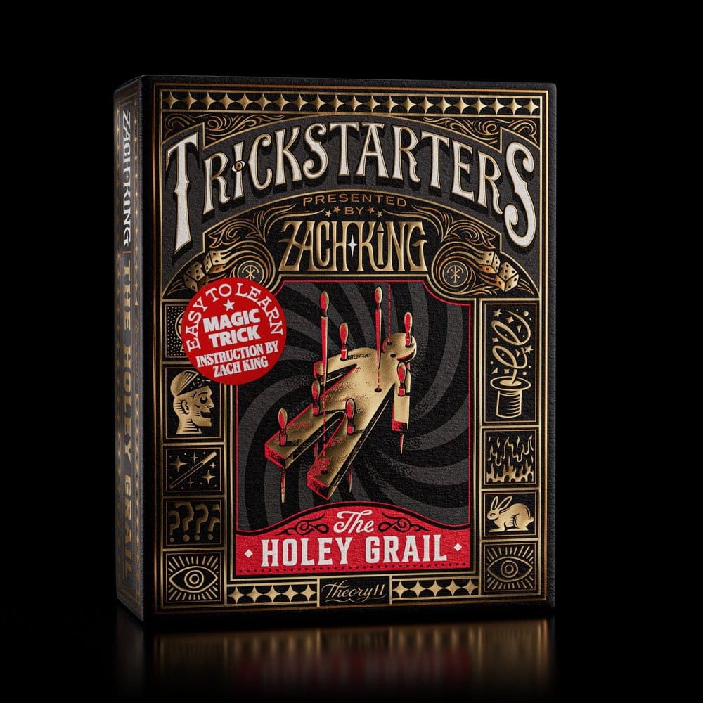 Trickstarters by Zach King  Boîte à tours de magie Flash The Holey Grail