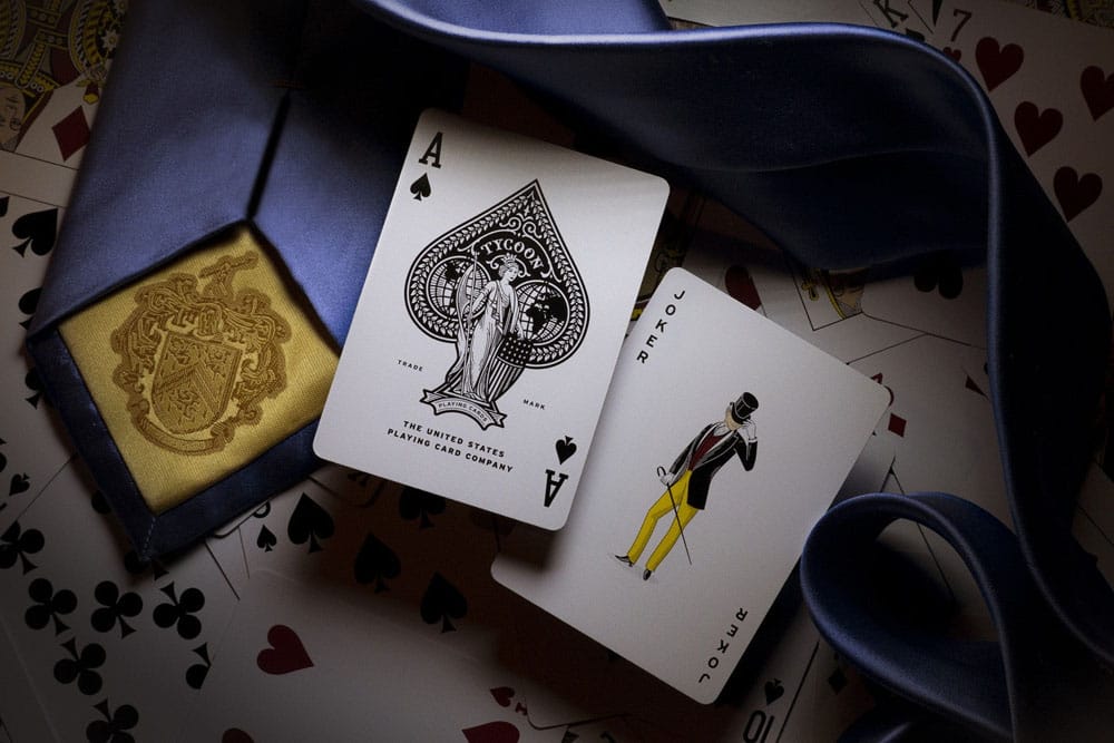 Tycoon jeu de cartes à jouer Blue