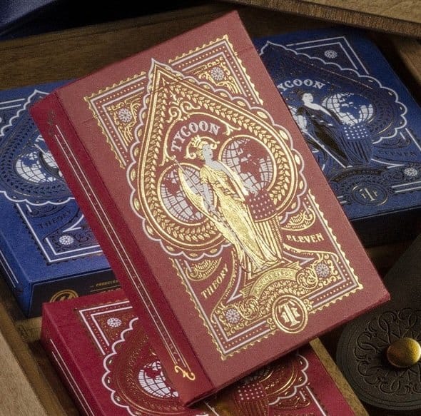 Theory 11  jeu de cartes à jouer Tycoon Red