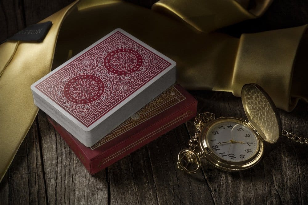 Theory 11  jeu de cartes à jouer Tycoon Red