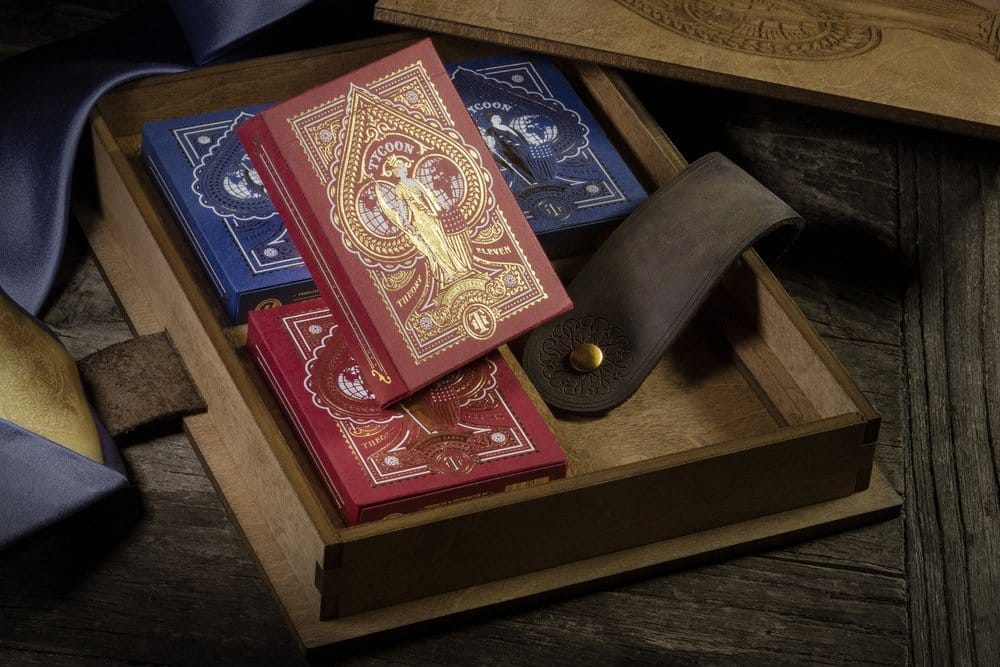 Theory 11  jeu de cartes à jouer Tycoon Red