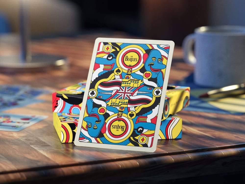 The Beatles jeu de cartes à jouer Yellow Submarine