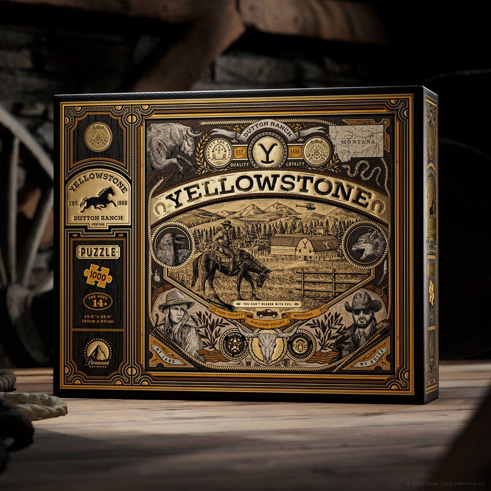 Yellowstone Puzzle multidimensionnel (1000 pièces)