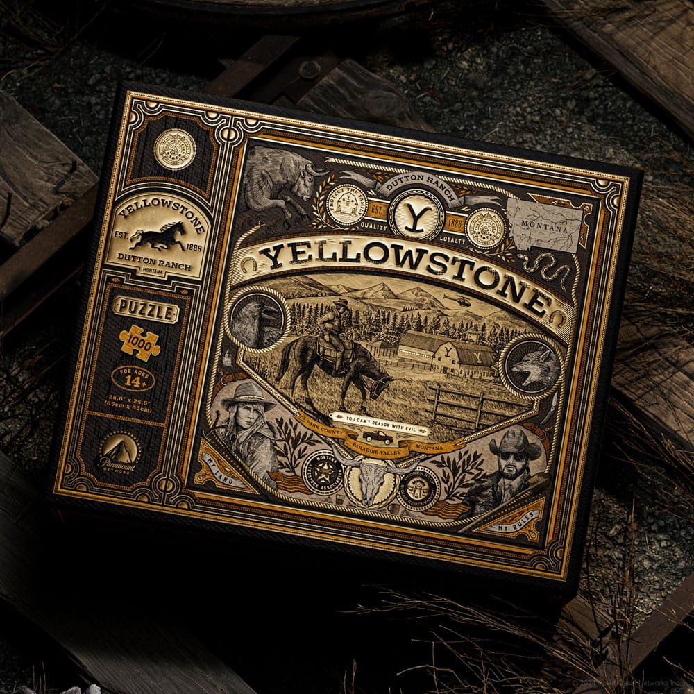 Yellowstone Puzzle multidimensionnel (1000 pièces)