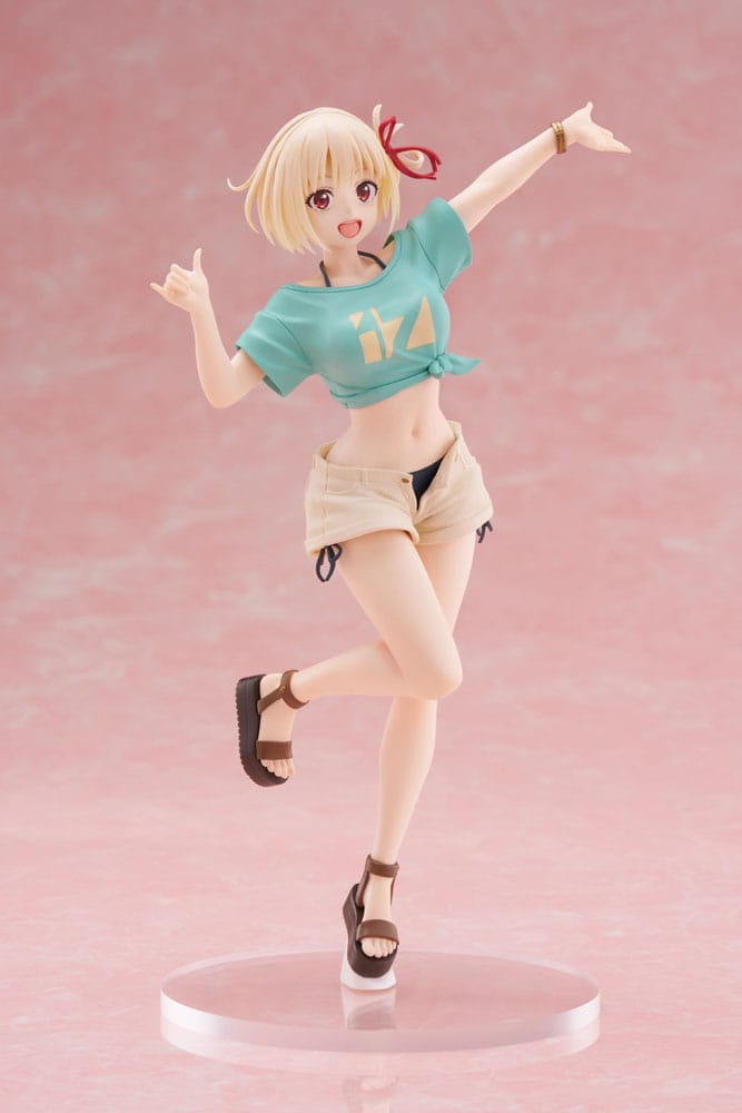 Lycoris Recoil statuette PVC Coreful Chisato Nishikigi Hawaiian Ver. 18 cm