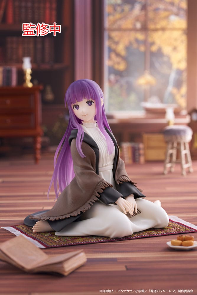 Frieren: Beyond Journey's End statuette PVC Desktop Cute Figure Fern 13 cm