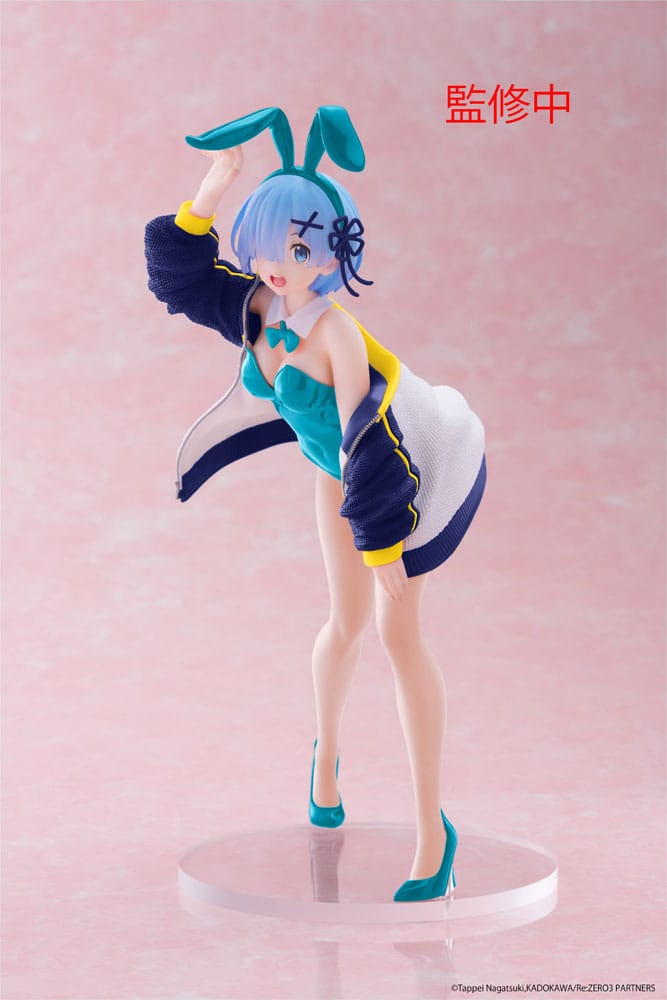 Re:Zero Starting Life in Another World Coreful statuette PVC Rem (Jacket Bunny Ver.) Renewal 18 cm