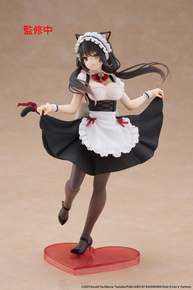 Date A Live V Coreful statuette PVC Kurumi Tokisaki Cat Ear Maid Ver. 18 cm