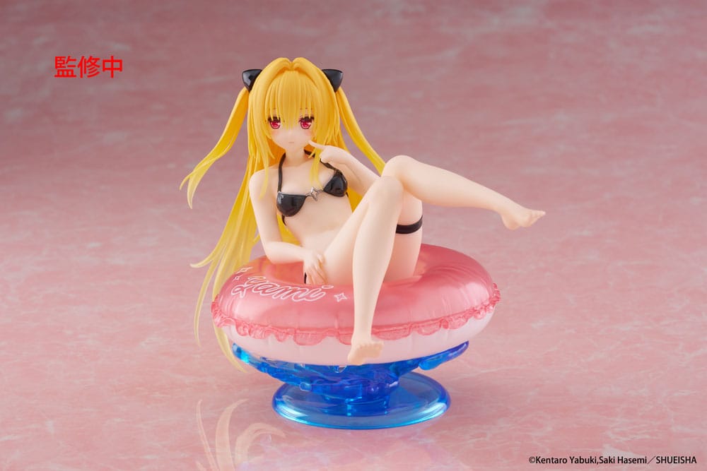 To Love-Ru Darkness statuette PVC Aqua Float Girls Golden Darkness 10 cm