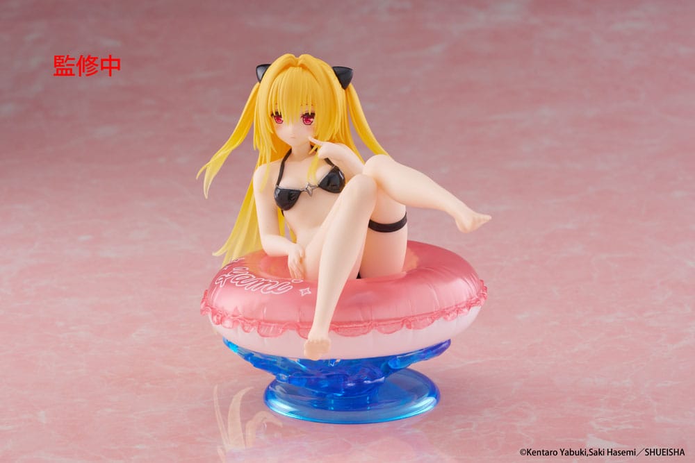 To Love-Ru Darkness statuette PVC Aqua Float Girls Golden Darkness 10 cm