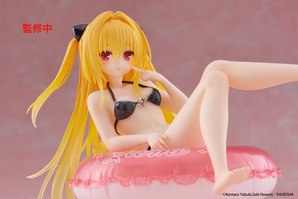 To Love-Ru Darkness statuette PVC Aqua Float Girls Golden Darkness 10 cm