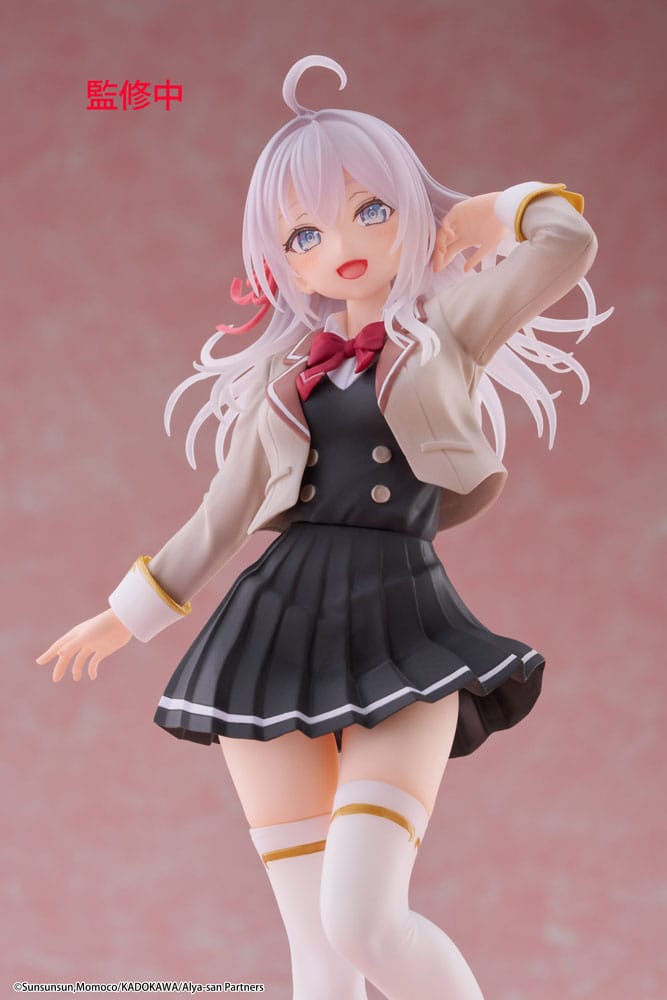 Alya Sometimes Hides Her Feelings in Russian statuette PVC Coreful Alya School Uniform Ver. 18 cm