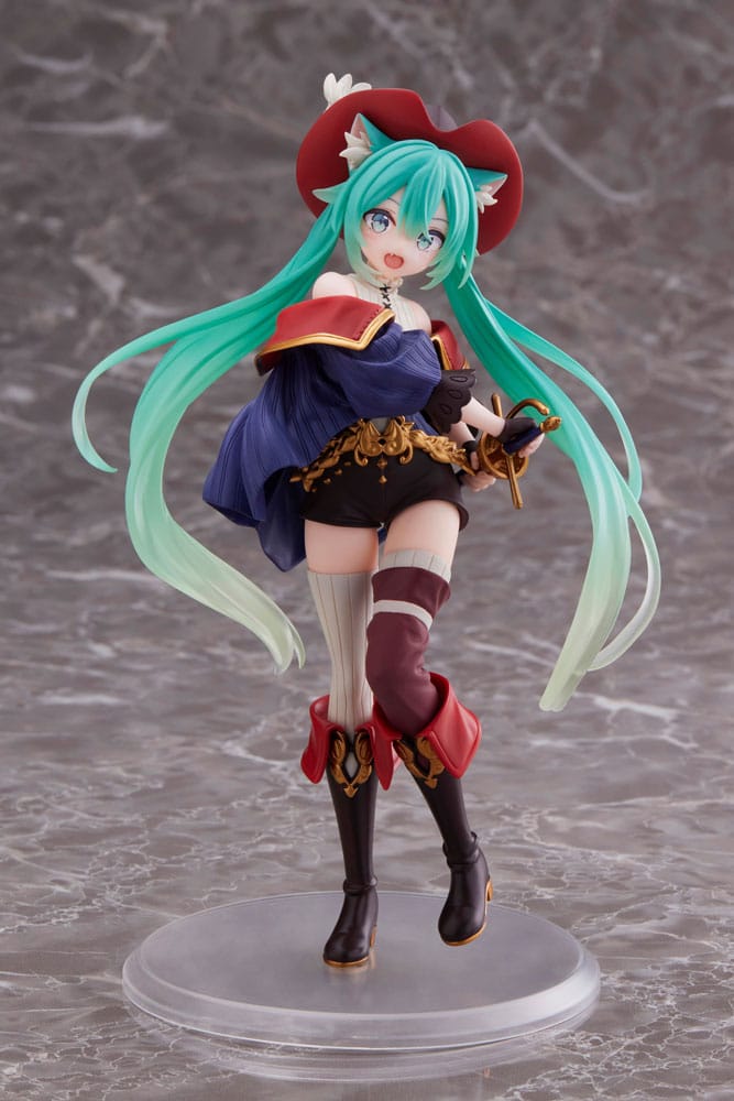 Hatsune Miku statuette PVC Hatsune Miku Wonderland Puss in Boots 18 cm (with bonus)