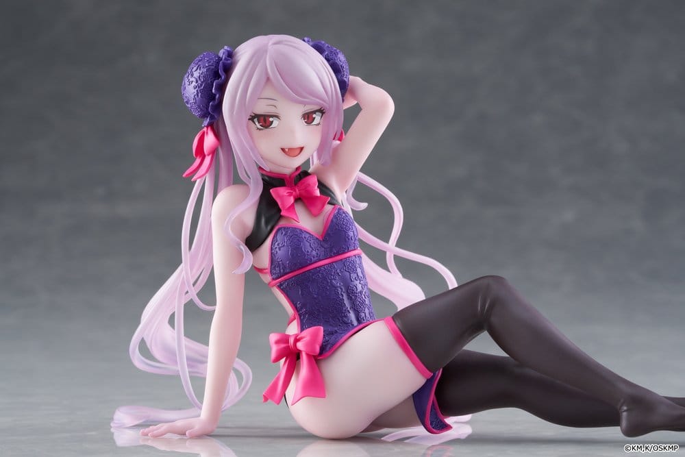 Overlord Desktop Cute statuette PVC Shalltear Chinese Dress Ver. 13 cm
