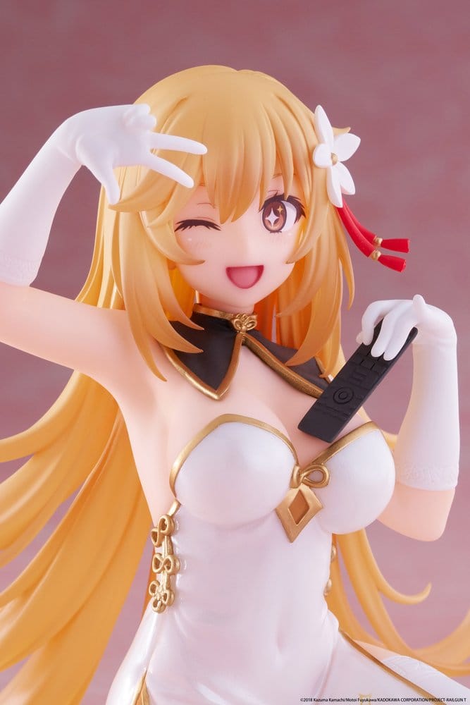 A Certain Scientific Railgun statuette PVC Desktop Cute Figure Misaki Shokuho Chinese Dress Ver. 13 cm
