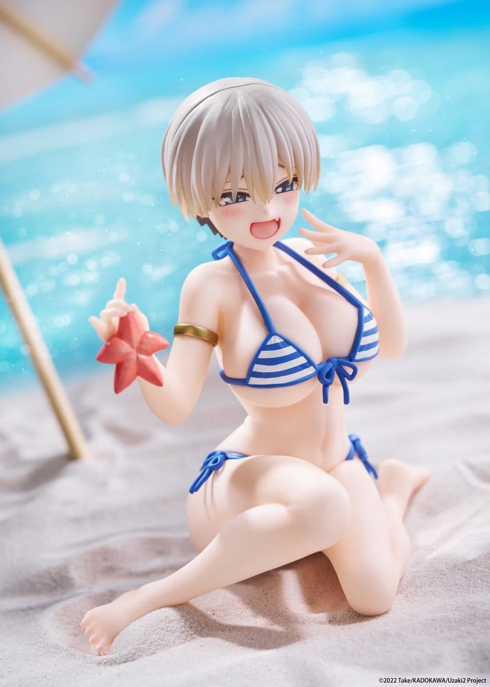 Uzaki-chan Wants to Hang Out! figurine PVC Desktop Cute Hana Uzaki (Swim wear Ver.) 13 cm