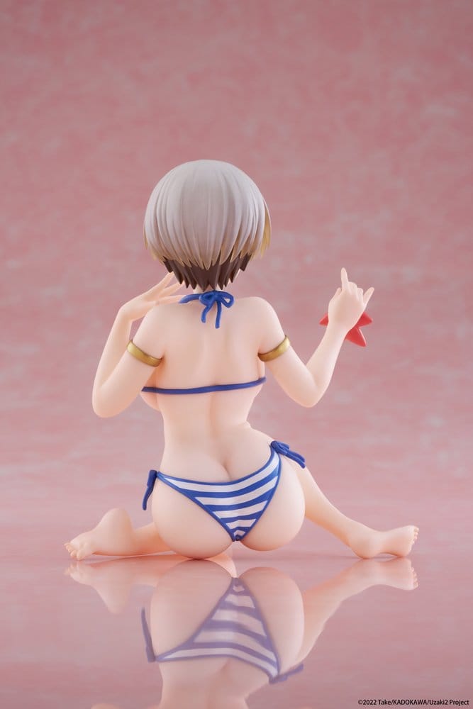 Uzaki-chan Wants to Hang Out! figurine PVC Desktop Cute Hana Uzaki (Swim wear Ver.) 13 cm