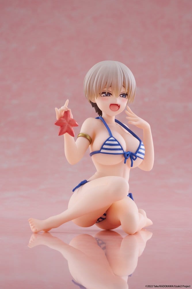 Uzaki-chan Wants to Hang Out! figurine PVC Desktop Cute Hana Uzaki (Swim wear Ver.) 13 cm