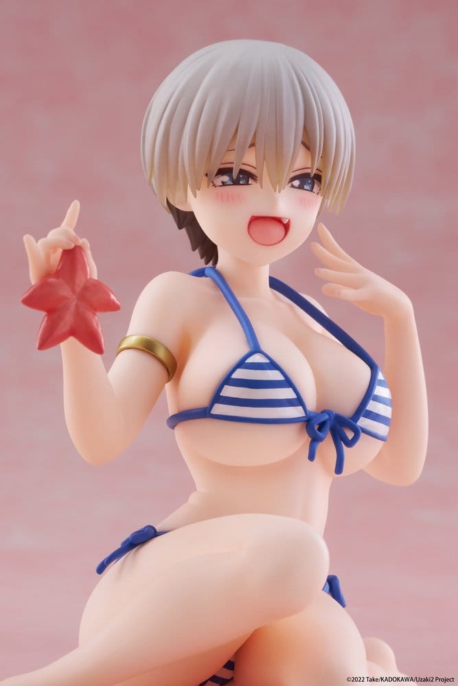 Uzaki-chan Wants to Hang Out! figurine PVC Desktop Cute Hana Uzaki (Swim wear Ver.) 13 cm