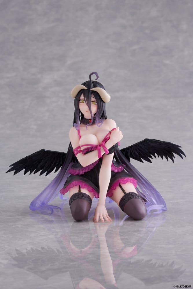 Overlord figurine PVC Desktop Cute Albedo (Negligee ver.) 13 cm