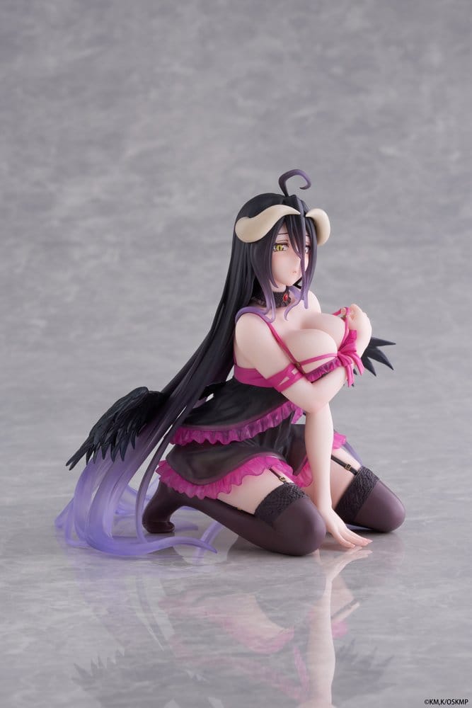 Overlord figurine PVC Desktop Cute Albedo (Negligee ver.) 13 cm