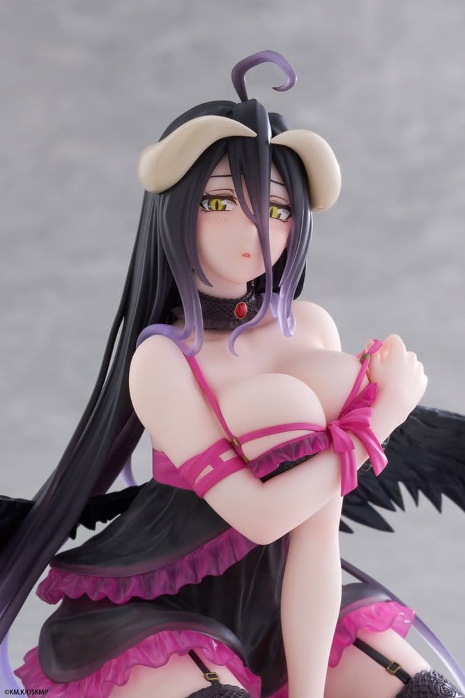 Overlord figurine PVC Desktop Cute Albedo (Negligee ver.) 13 cm
