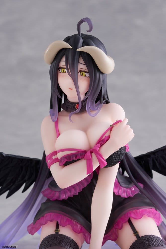Overlord figurine PVC Desktop Cute Albedo (Negligee ver.) 13 cm