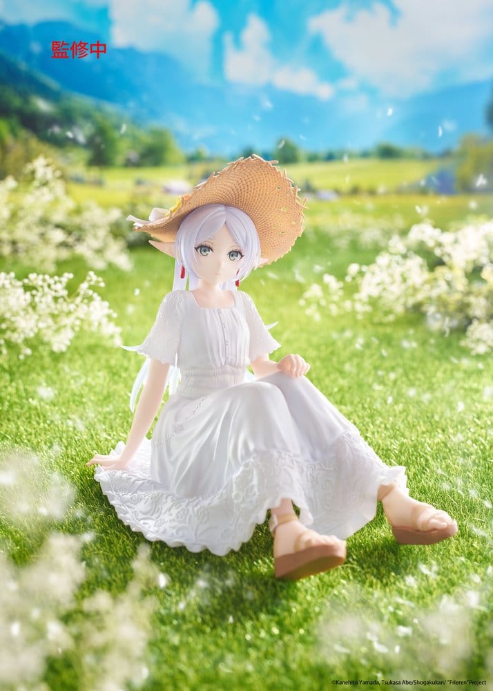 Frieren: Beyond Journey's End statuette PVC Desktop Cute Figure Frieren Summer Dress Ver. 13 cm