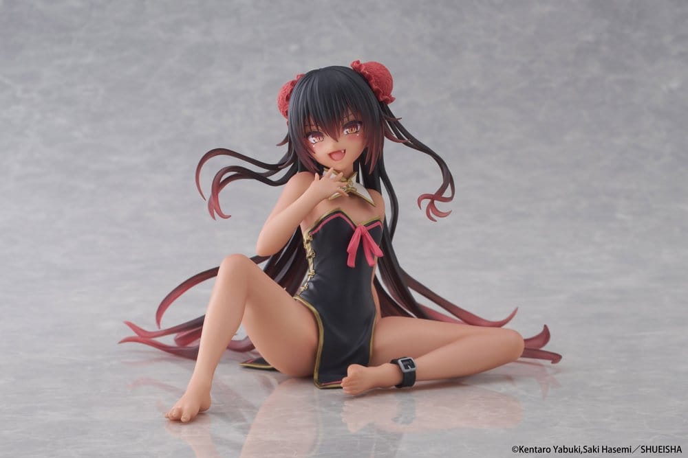 To Love-Ru Darkness figurine PVC Desktop Cute Nemesis (Chinese Dress Ver.) 13 cm