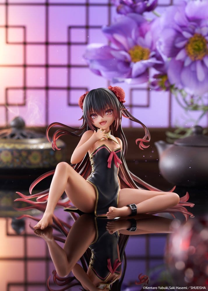 To Love-Ru Darkness figurine PVC Desktop Cute Nemesis (Chinese Dress Ver.) 13 cm