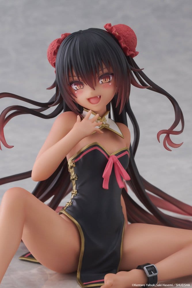 To Love-Ru Darkness figurine PVC Desktop Cute Nemesis (Chinese Dress Ver.) 13 cm