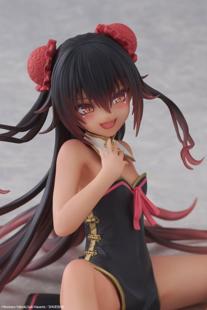 To Love-Ru Darkness figurine PVC Desktop Cute Nemesis (Chinese Dress Ver.) 13 cm