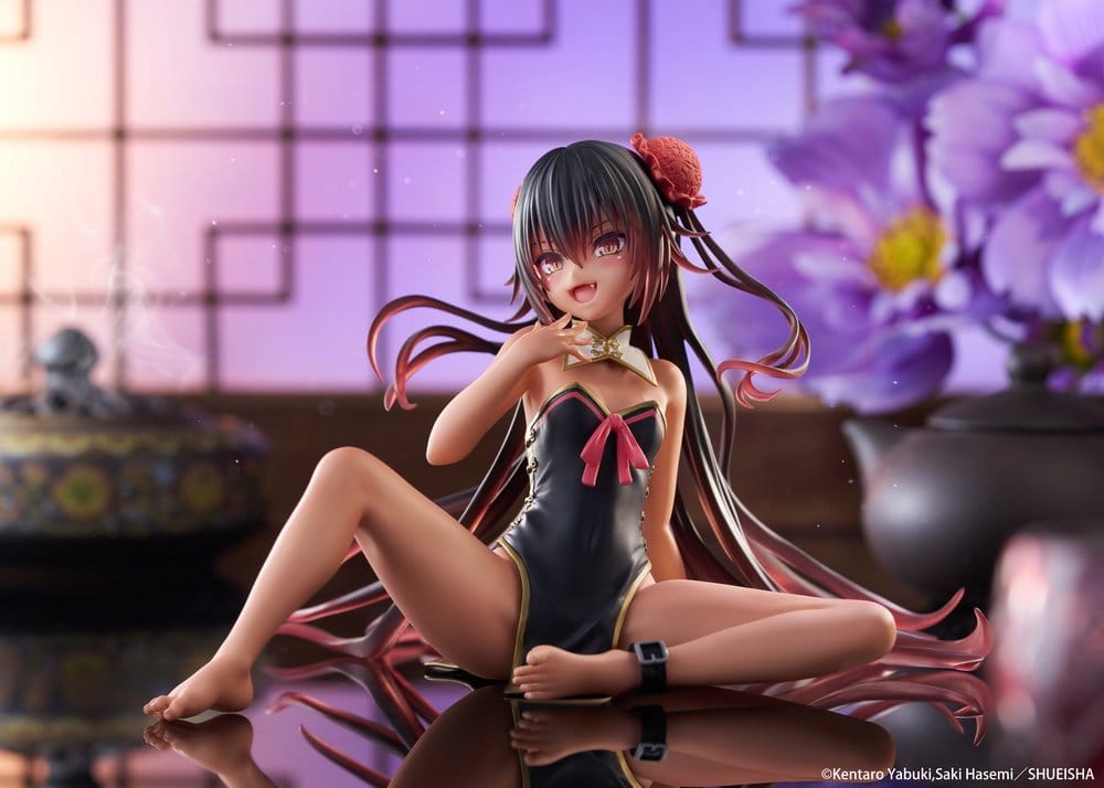 To Love-Ru Darkness figurine PVC Desktop Cute Nemesis (Chinese Dress Ver.) 13 cm