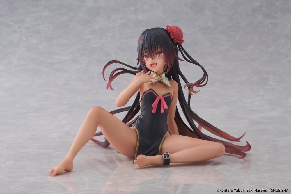 To Love-Ru Darkness figurine PVC Desktop Cute Nemesis (Chinese Dress Ver.) 13 cm