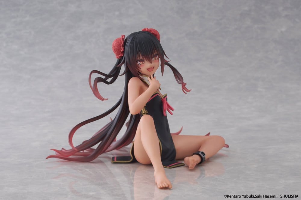 To Love-Ru Darkness figurine PVC Desktop Cute Nemesis (Chinese Dress Ver.) 13 cm