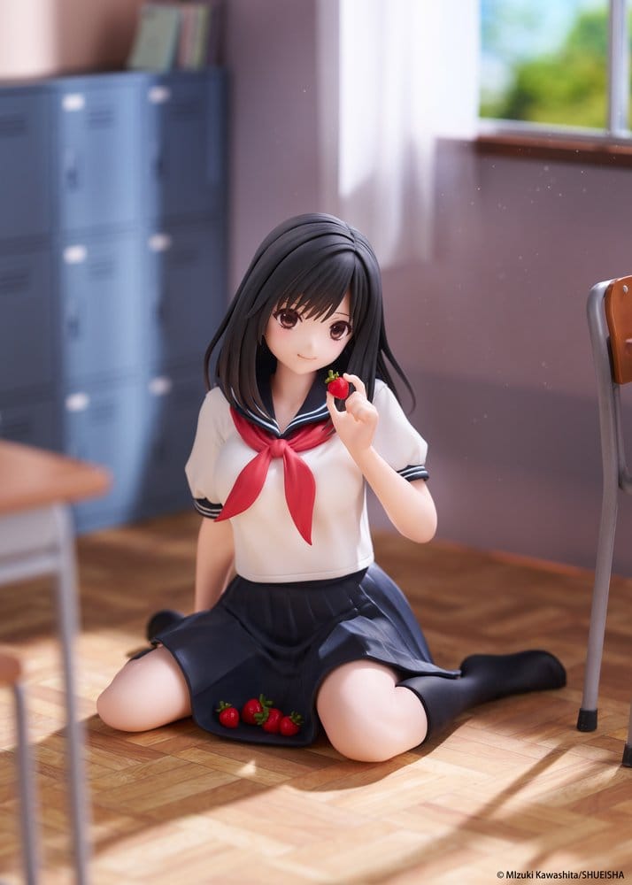 Strawberry 100% figurine PVC Desktop Cute Aya Tojo (School uniform Ver.) 13 cm