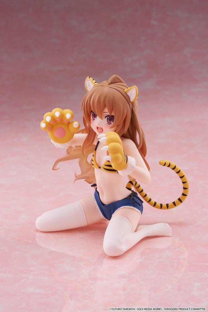 Toradora! figurine PVC Desktop Cute Taiga Aisaka (Tiger Costume Swimwear Ver.) 13 cm