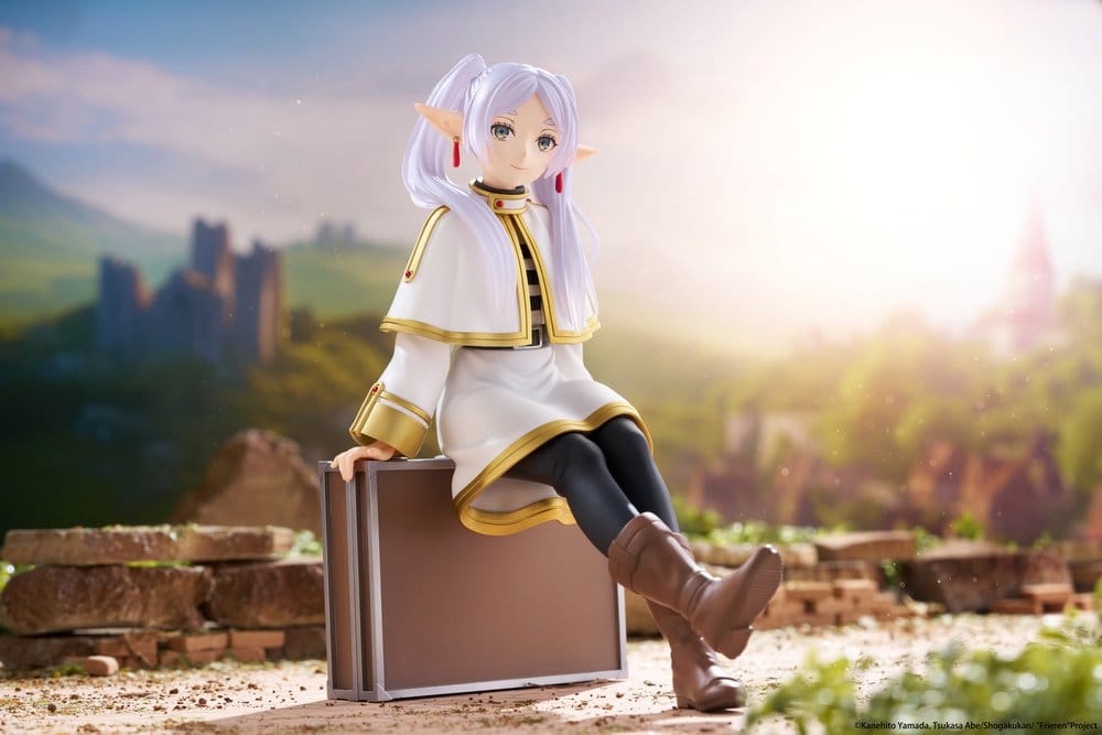 Frieren: Beyond Journey's End figurine PVC Desktop Cute Frieren (Trunk Case Ver.) Reissue 13 cm
