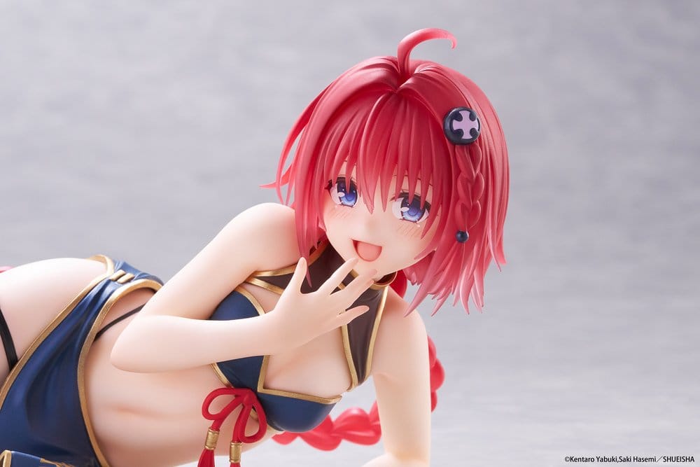 To Love-Ru Darkness figurine PVC Desktop Cute Mea Kurosaki (Chinese Dress Ver.) 13 cm