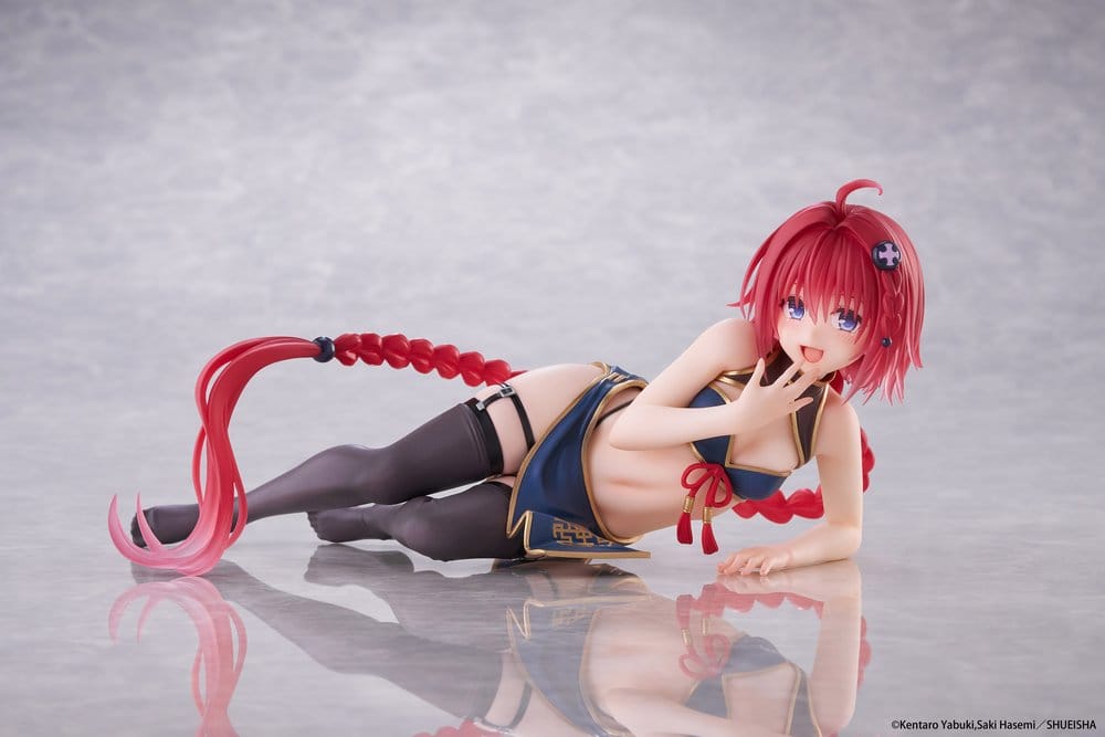 To Love-Ru Darkness figurine PVC Desktop Cute Mea Kurosaki (Chinese Dress Ver.) 13 cm