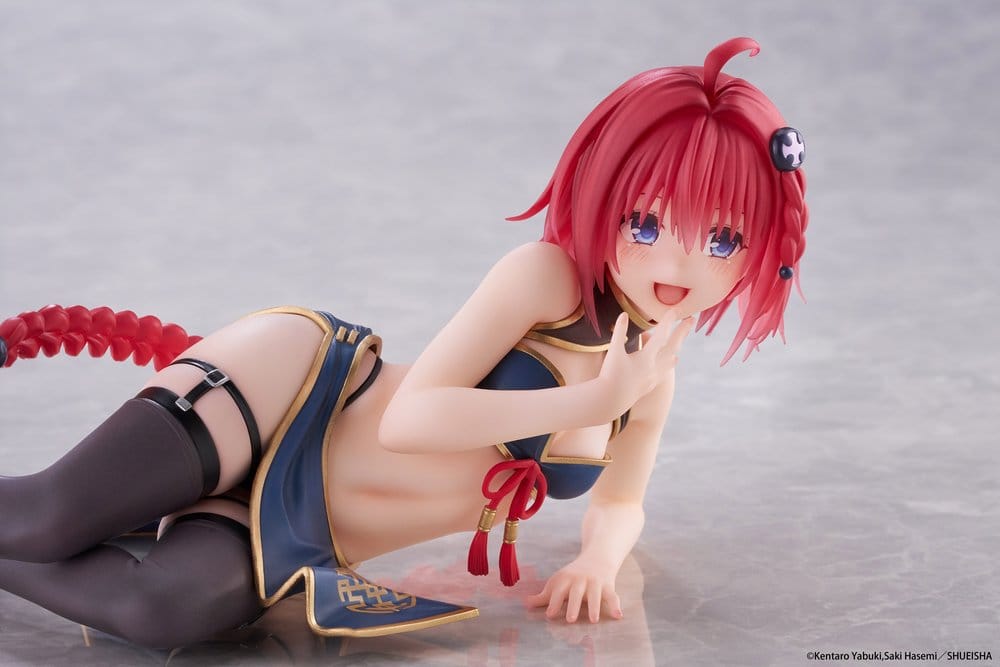 To Love-Ru Darkness figurine PVC Desktop Cute Mea Kurosaki (Chinese Dress Ver.) 13 cm
