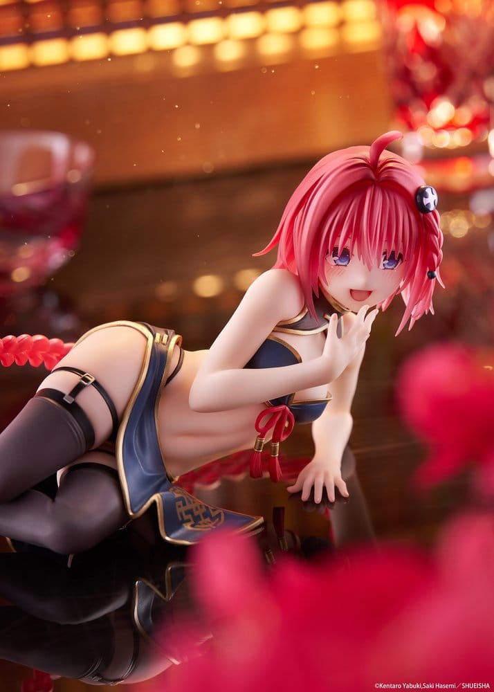 To Love-Ru Darkness figurine PVC Desktop Cute Mea Kurosaki (Chinese Dress Ver.) 13 cm