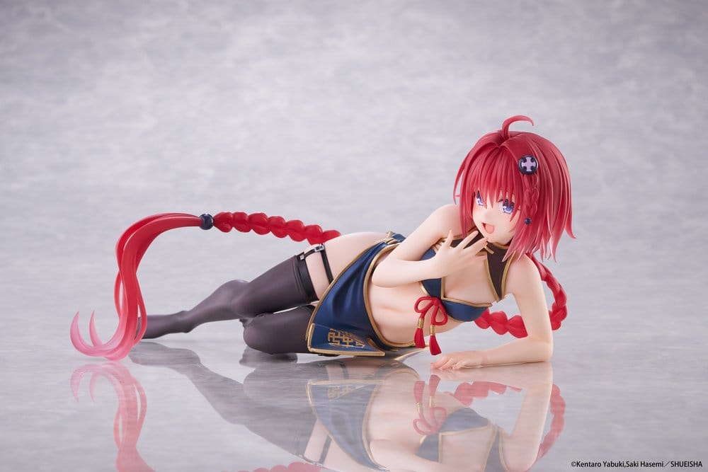 To Love-Ru Darkness figurine PVC Desktop Cute Mea Kurosaki (Chinese Dress Ver.) 13 cm