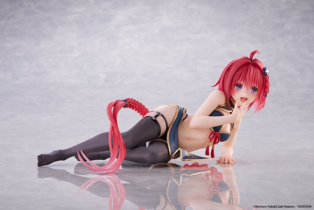 To Love-Ru Darkness figurine PVC Desktop Cute Mea Kurosaki (Chinese Dress Ver.) 13 cm