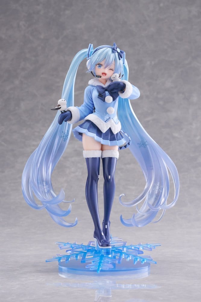 Hatsune Miku figurine PVC AMP+ Snow Miku All Stars 2012 Ver. 25 cm
