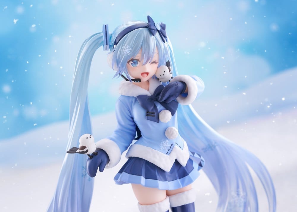 Hatsune Miku figurine PVC AMP+ Snow Miku All Stars 2012 Ver. 25 cm