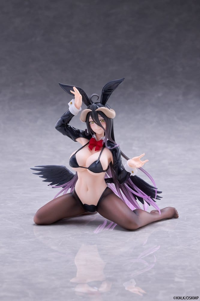Overlord figurine PVC Moflock Albedo (Reverse Bunny Suit Ver.) 13 cm