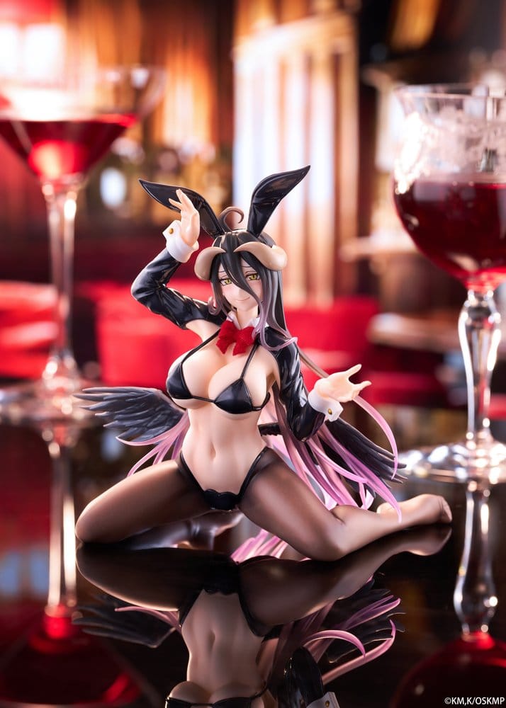 Overlord figurine PVC Moflock Albedo (Reverse Bunny Suit Ver.) 13 cm