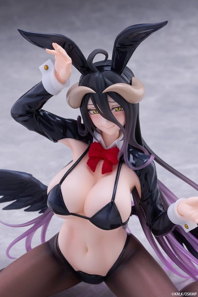 Overlord figurine PVC Moflock Albedo (Reverse Bunny Suit Ver.) 13 cm